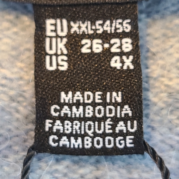 Vero Moda Doffy Curve Stripe Long Sleeve Recycle Blend Sweater Dress 4X NWT - Picture 11 of 15